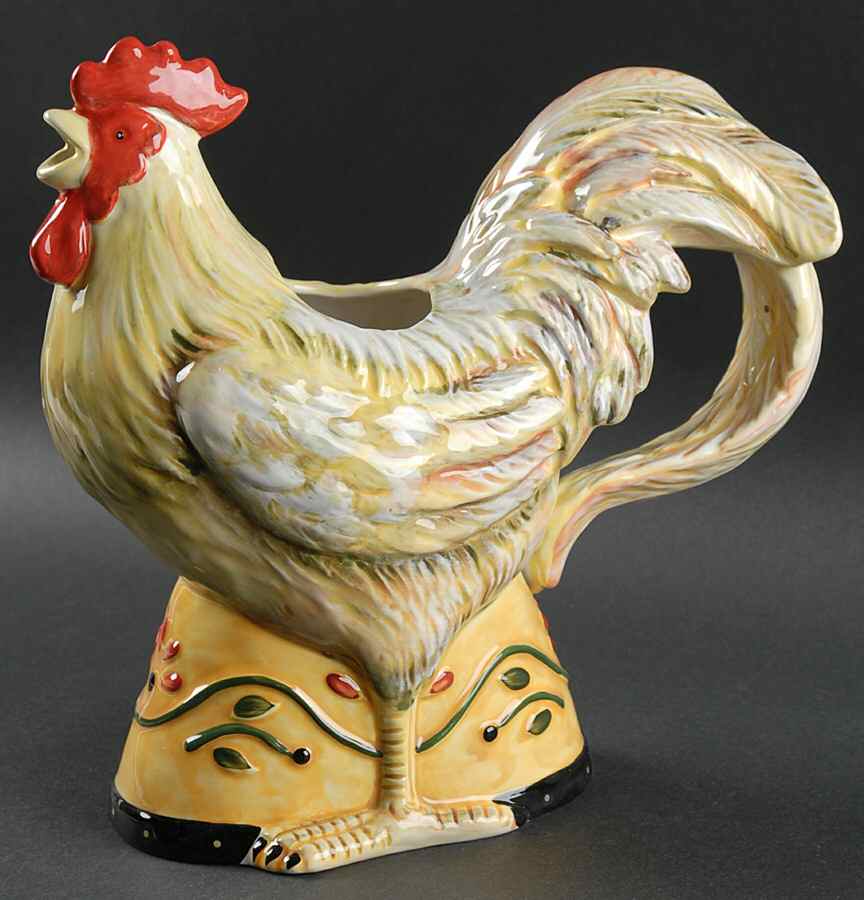 Rooster Inn Figural Pitcher by Certified International-1