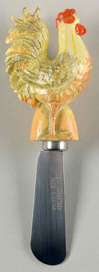 Rooster Inn Figural Spreader (Dip & Spreader) by Certified International-1