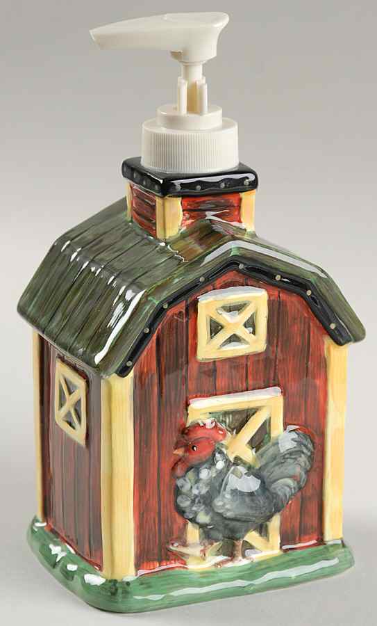 Rooster Inn Figural Lotion Dispenser by Certified International-1