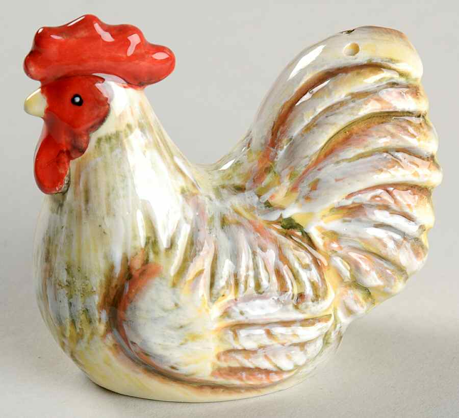Rooster Inn Figural Salt Shaker by Certified International-1