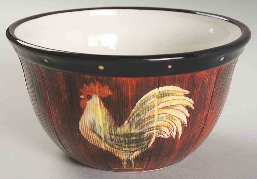 Rooster Inn Individual Ice Cream Dish by Certified International-1