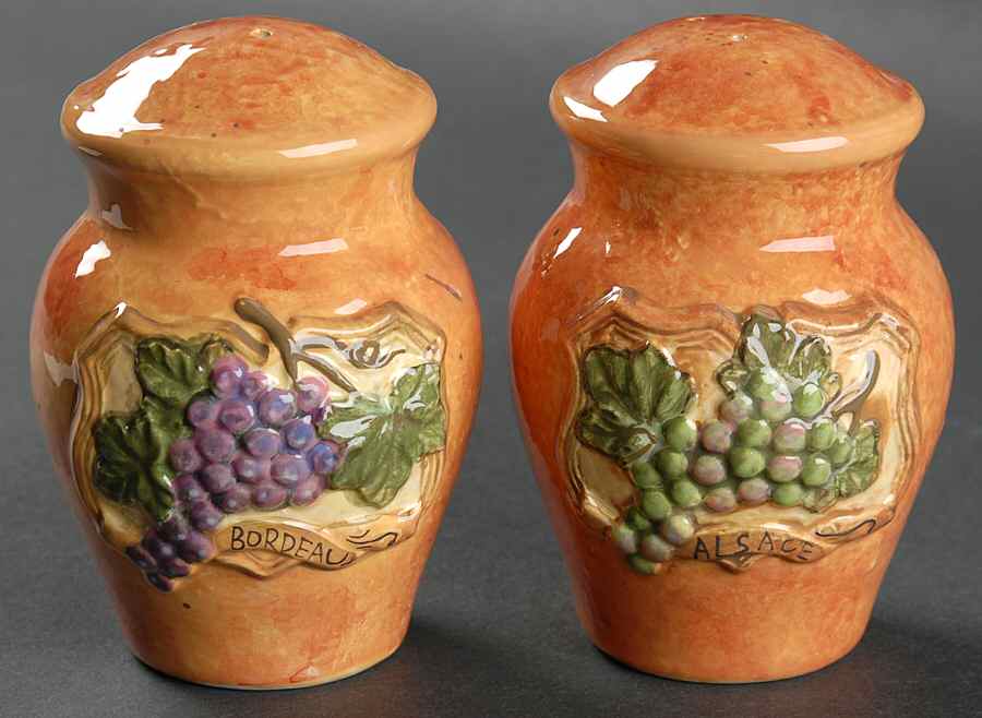 Grand Vin Salt & Pepper Set by Certified International-1