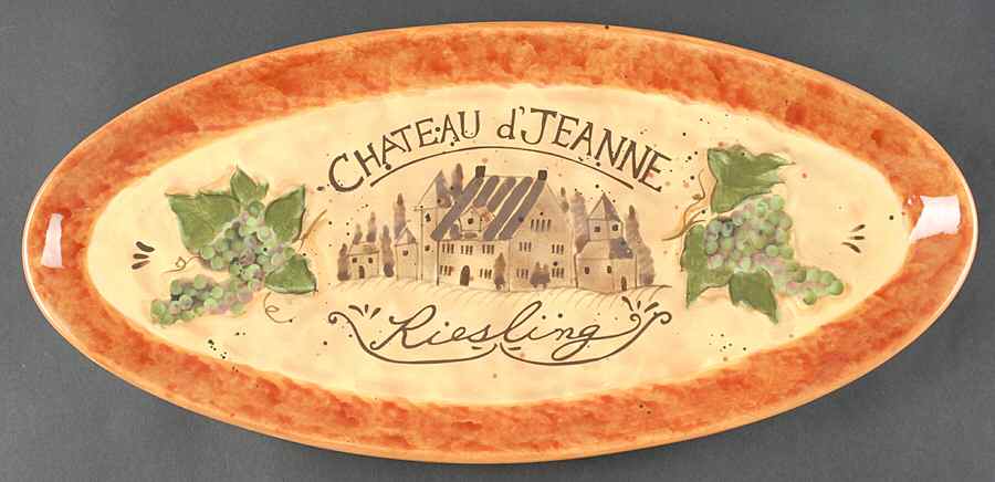 Grand Vin 19" Fish Platter by Certified International-1