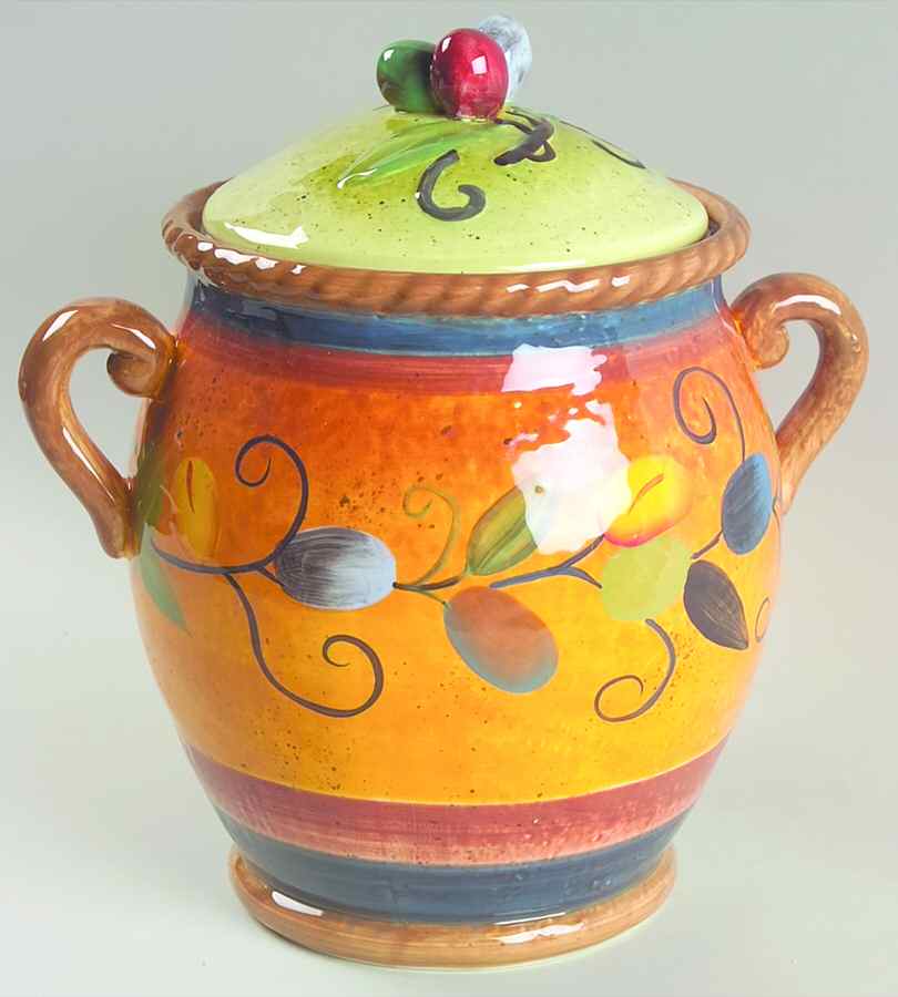 Valencia Large Canister & Lid by Certified International-1