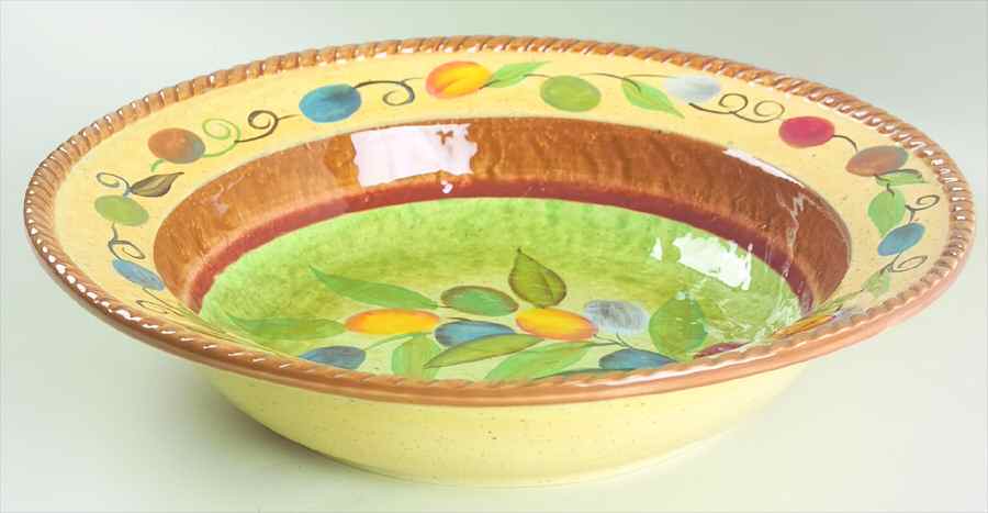 Valencia 14" Pasta Serving Bowl by Certified International-1
