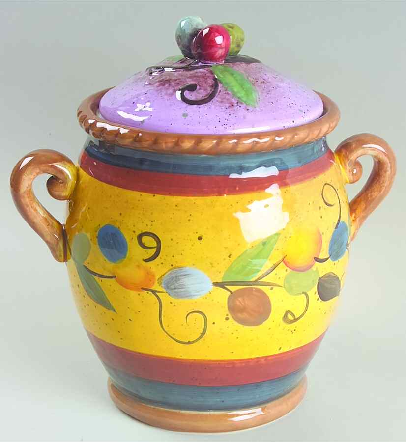 Valencia Medium Canister & Lid by Certified International-1
