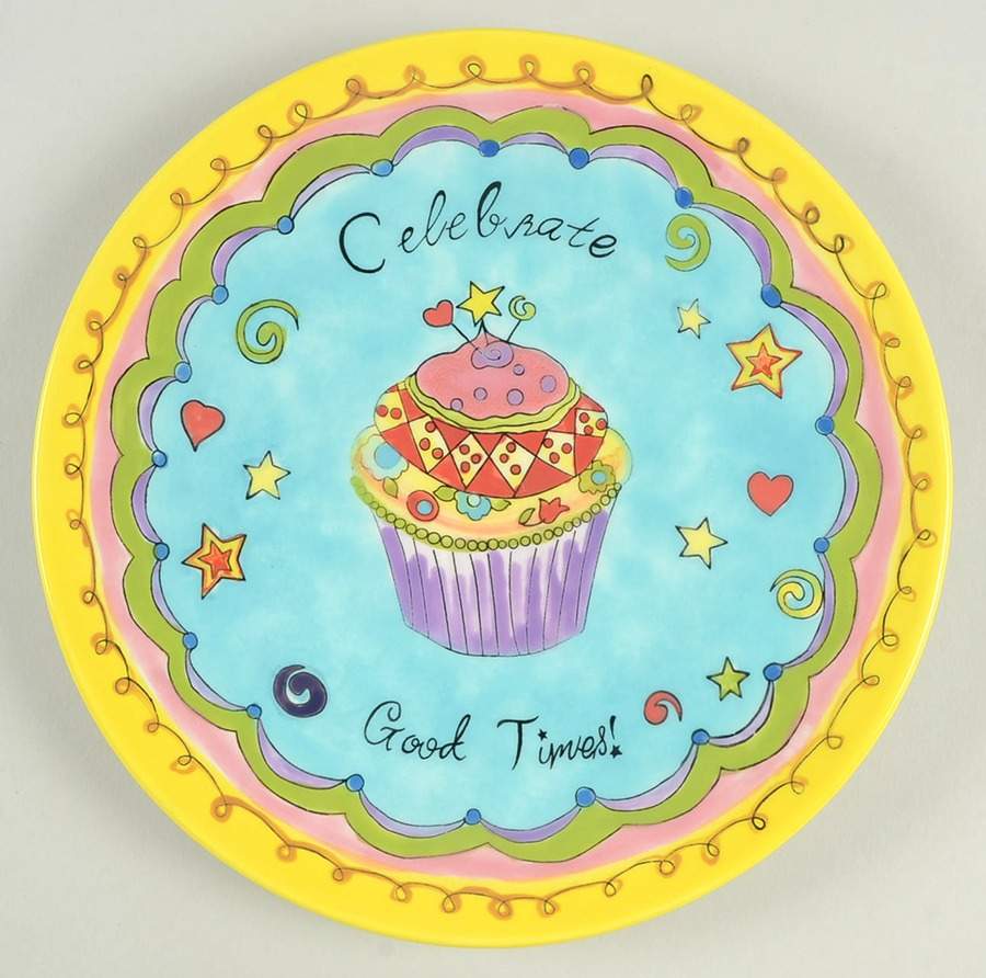 Celebrate Dessert/Pie Plate by Certified International-1