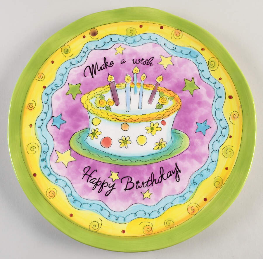 Celebrate Cake Plate by Certified International-1