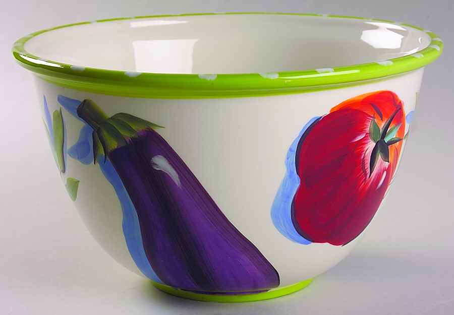 Garden Fresh 11" Large Salad Serving Bowl by Certified International-1