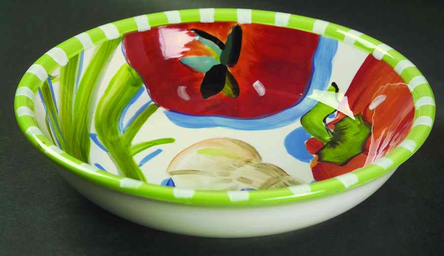 Garden Fresh 9" Individual Pasta Bowl by Certified International-1