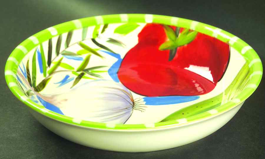 Garden Fresh 9" Individual Pasta Bowl by Certified International-1