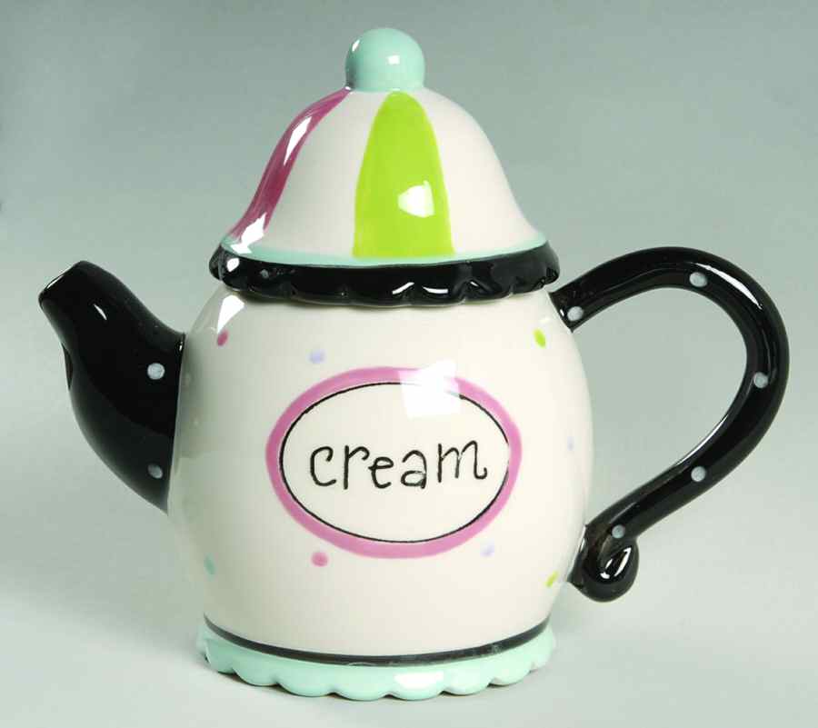 Girls Night Out Creamer & Lid by Certified International-1