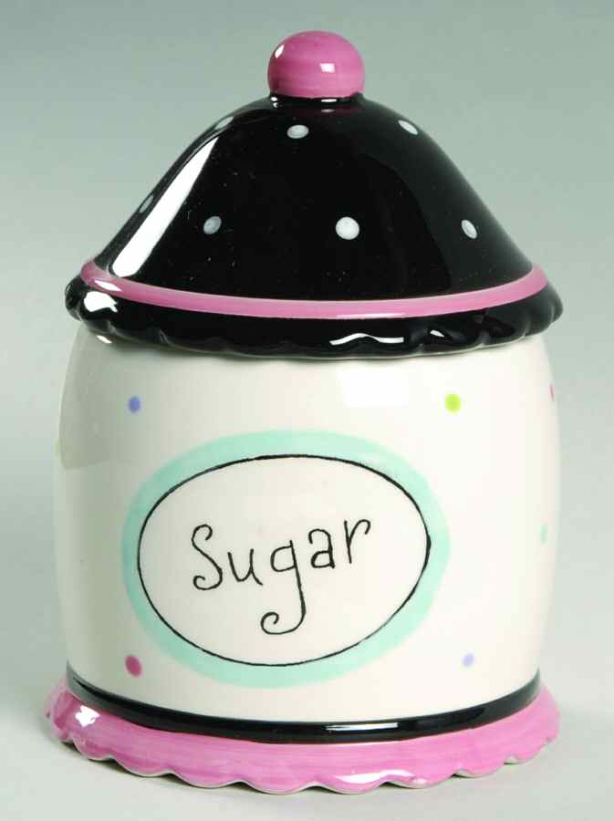 Girls Night Out Sugar Bowl & Lid by Certified International-1