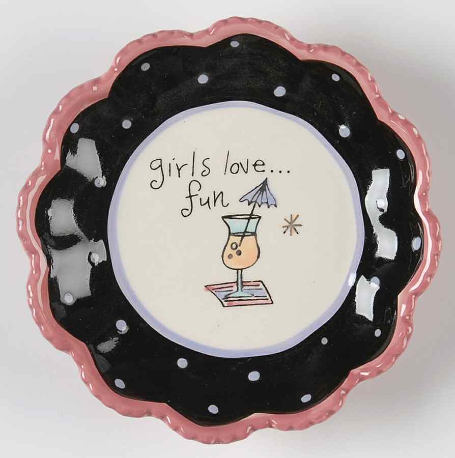 Girls Night Out 5" Trinket Tray by Certified International-1