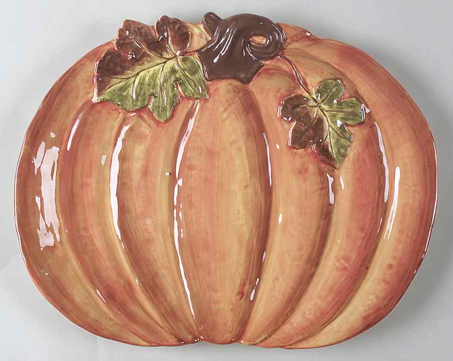 Harvest 15" Figural Platter by Certified International-1