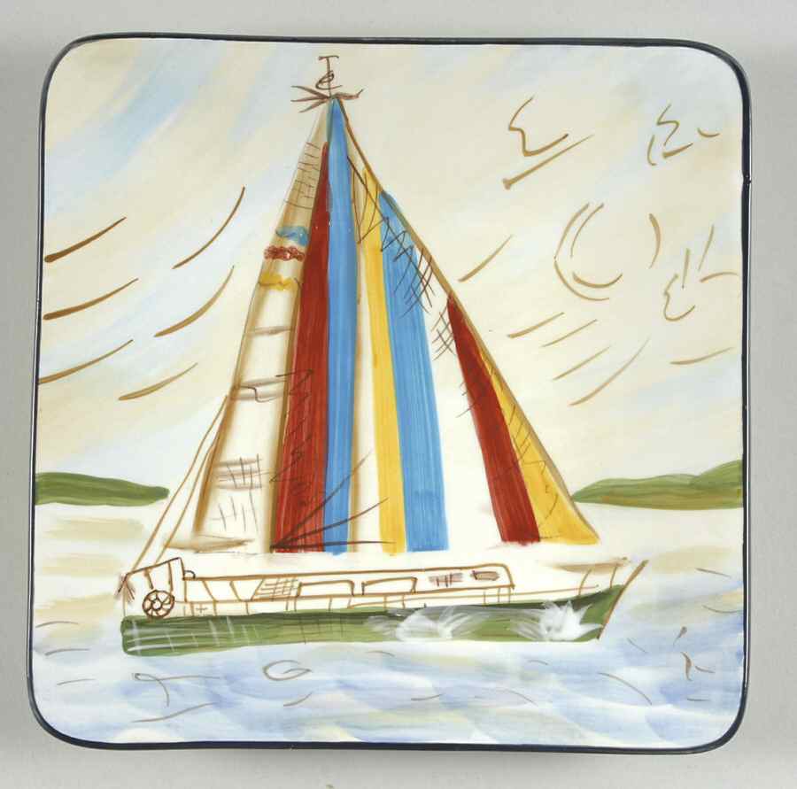 Sail Away Salad/Dessert Plate by Certified International-1