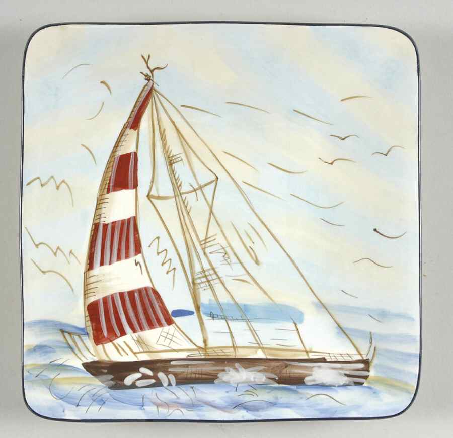 Sail Away Salad/Dessert Plate by Certified International-1