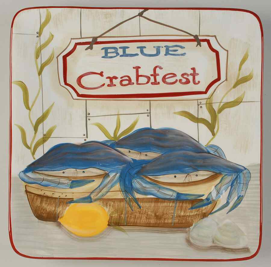 Sea Catch Dinner Plate by Certified International-1