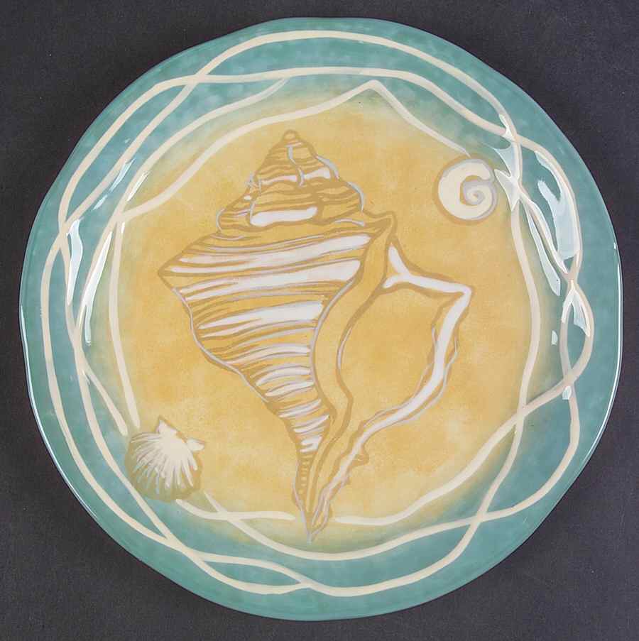 By the Shore Salad/Dessert Plate by Certified International-1