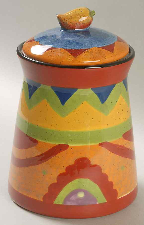 Texmex Small Canister & Lid by Certified International-1