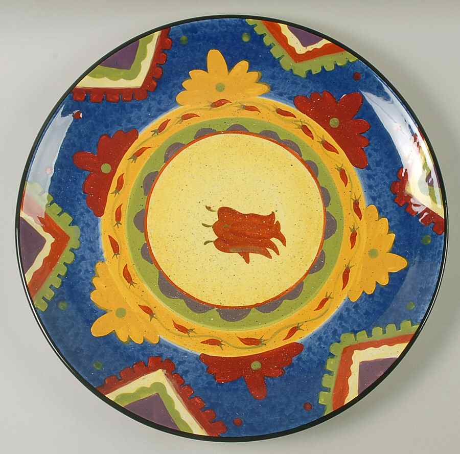 Texmex 16" Chop Plate (Round Platter) by Certified International-1