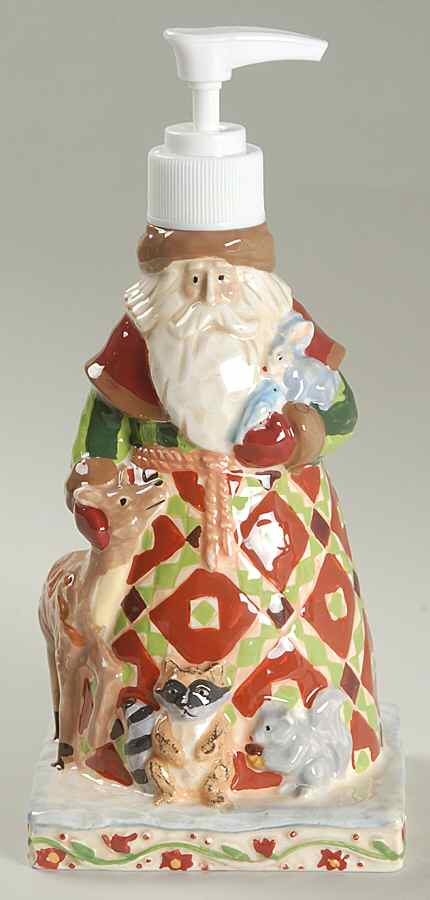 Holiday Traditions Figural Lotion Dispenser by Certified International-1