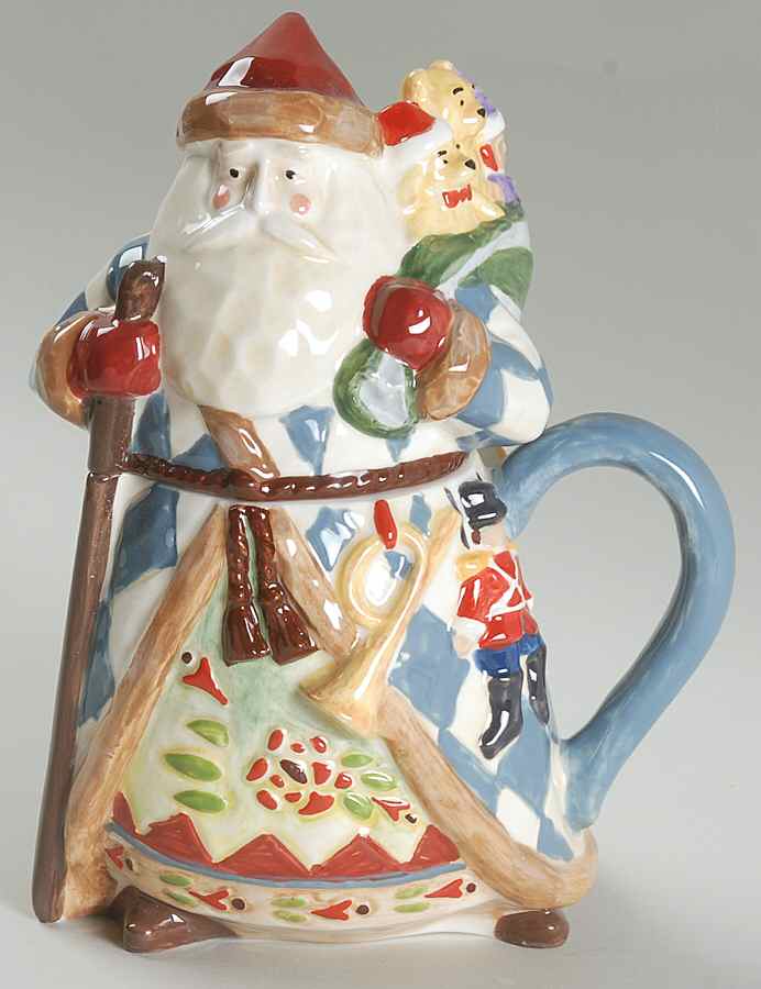 Holiday Traditions Figural Mug & Lid by Certified International-1
