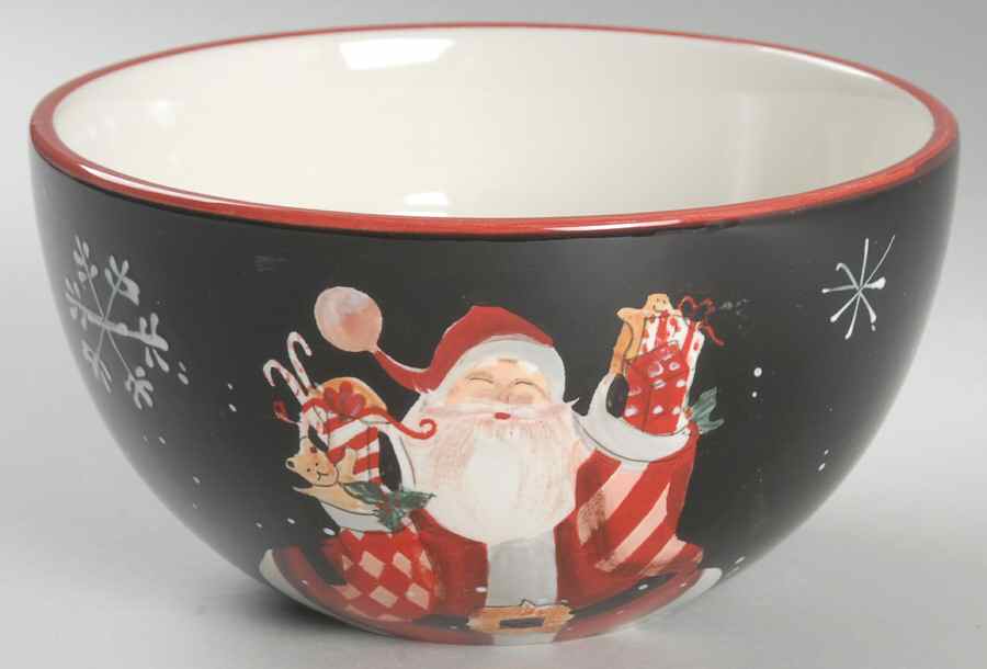 Mister Claus Individual Ice Cream Dish by Certified International-1