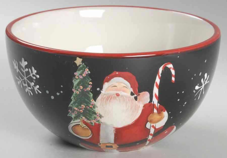 Mister Claus Individual Ice Cream Dish by Certified International-1