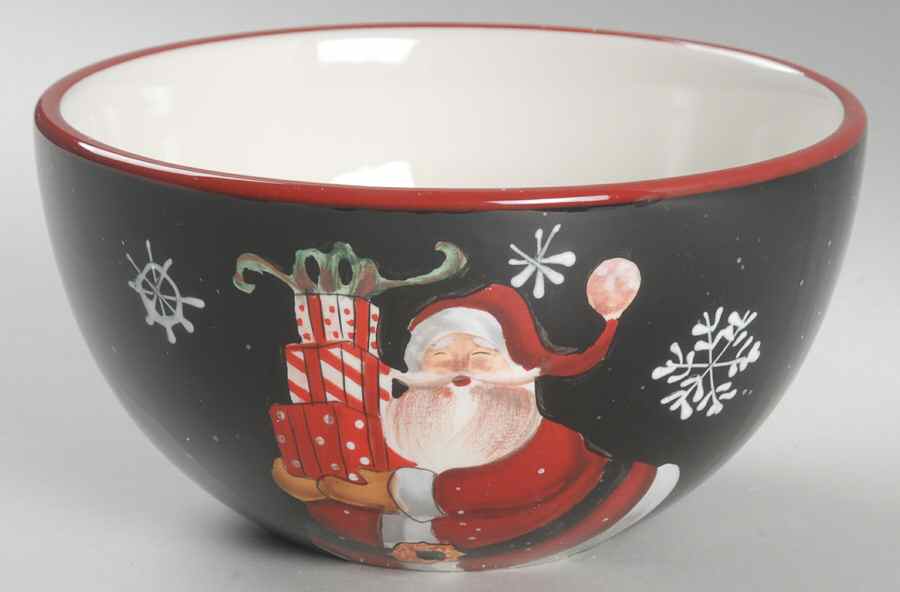Mister Claus Individual Ice Cream Dish by Certified International-1
