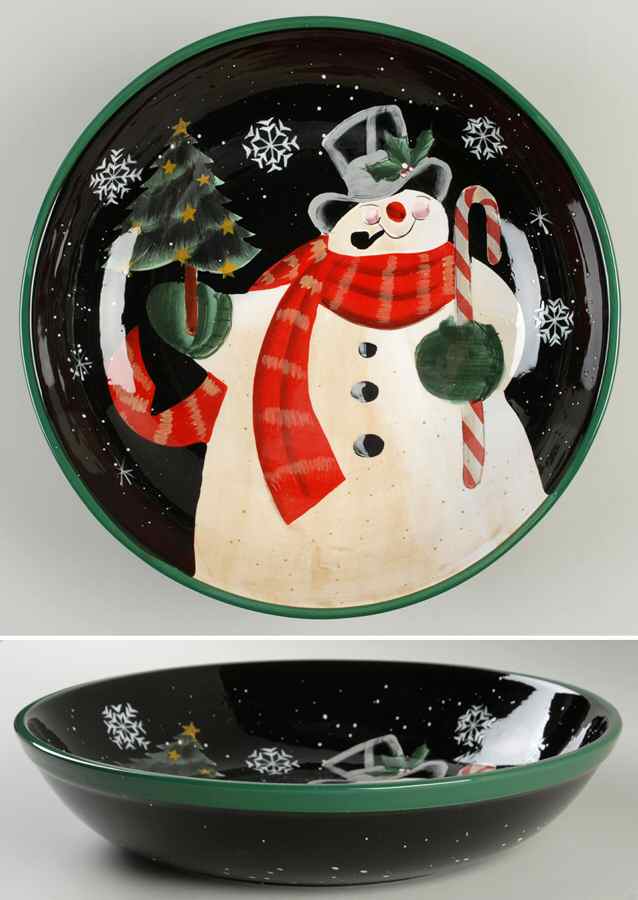 Mister Frosty 13" Pasta Serving Bowl by Certified International-1