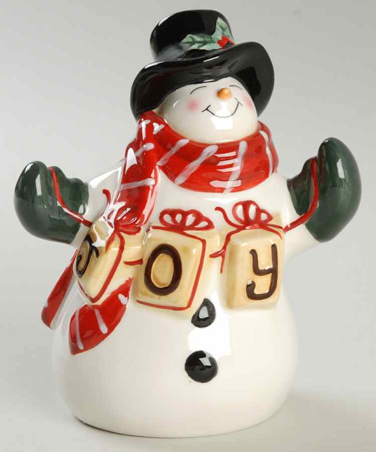 Mister Frosty Figural Salt Shaker by Certified International-1