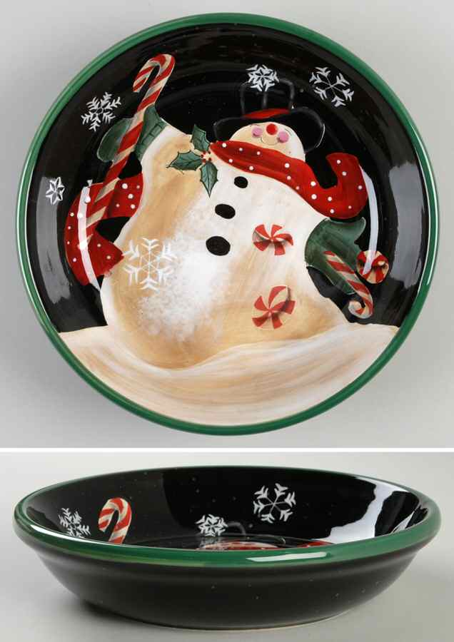 Mister Frosty 9" Individual Pasta Bowl by Certified International-1