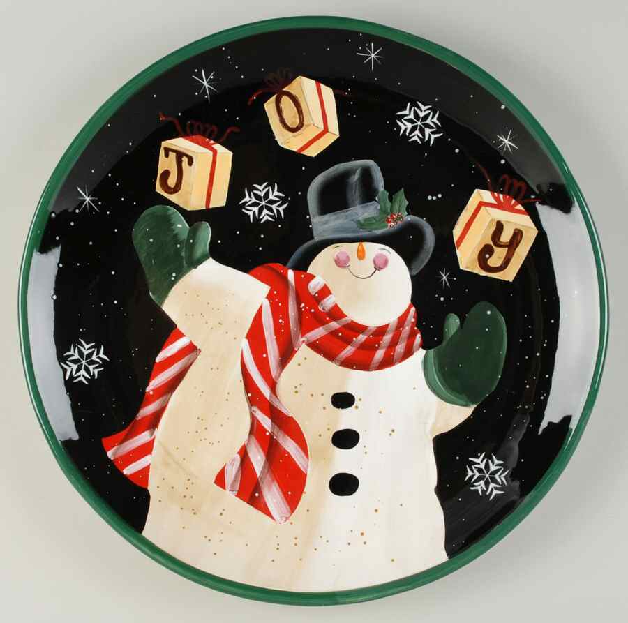 Mister Frosty 16" Chop Plate (Round Platter) by Certified International-1