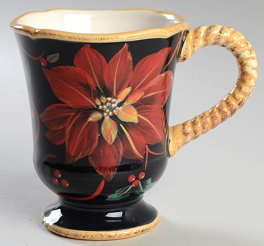 Poinsettia Mug by Certified International-1