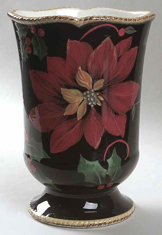 Poinsettia Wine Cooler by Certified International-1
