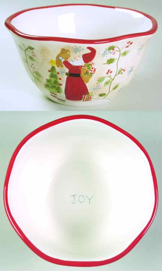 Santa Wishes Individual Ice Cream Dish by Certified International-1