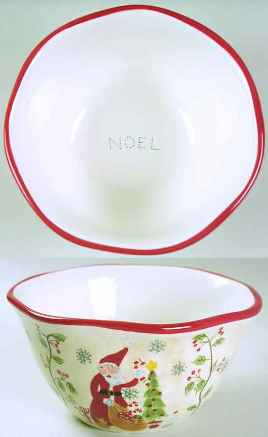 Santa Wishes Individual Ice Cream Dish by Certified International-1