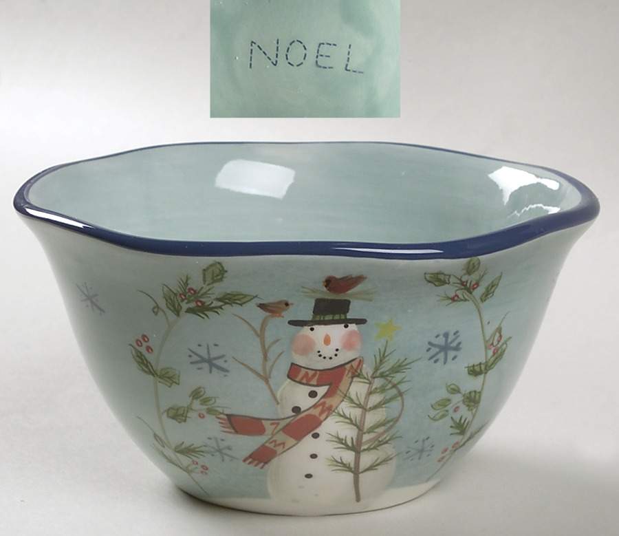 Snowman Wishes Individual Ice Cream Dish by Certified International-1