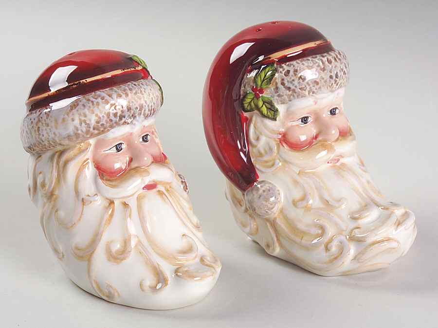 Santas Twilight Figural Salt & Pepper Set by Certified International-1