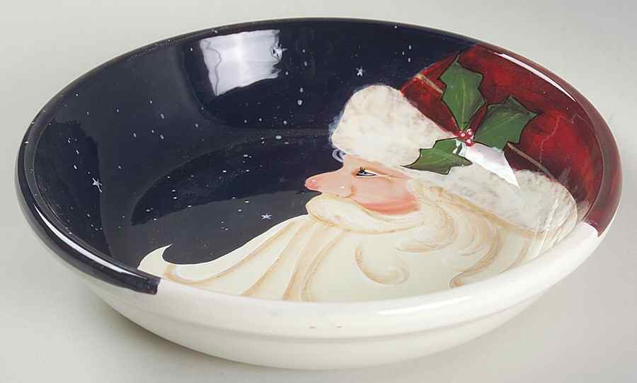 Santas Twilight 9" Individual Pasta Bowl by Certified International-1