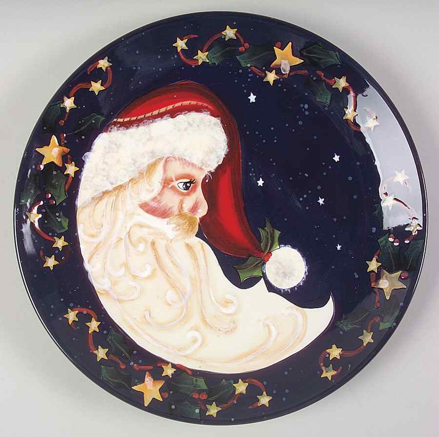 Santas Twilight Dinner Plate by Certified International-1