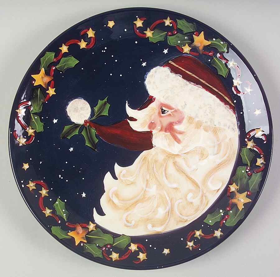Santas Twilight Dinner Plate by Certified International-1
