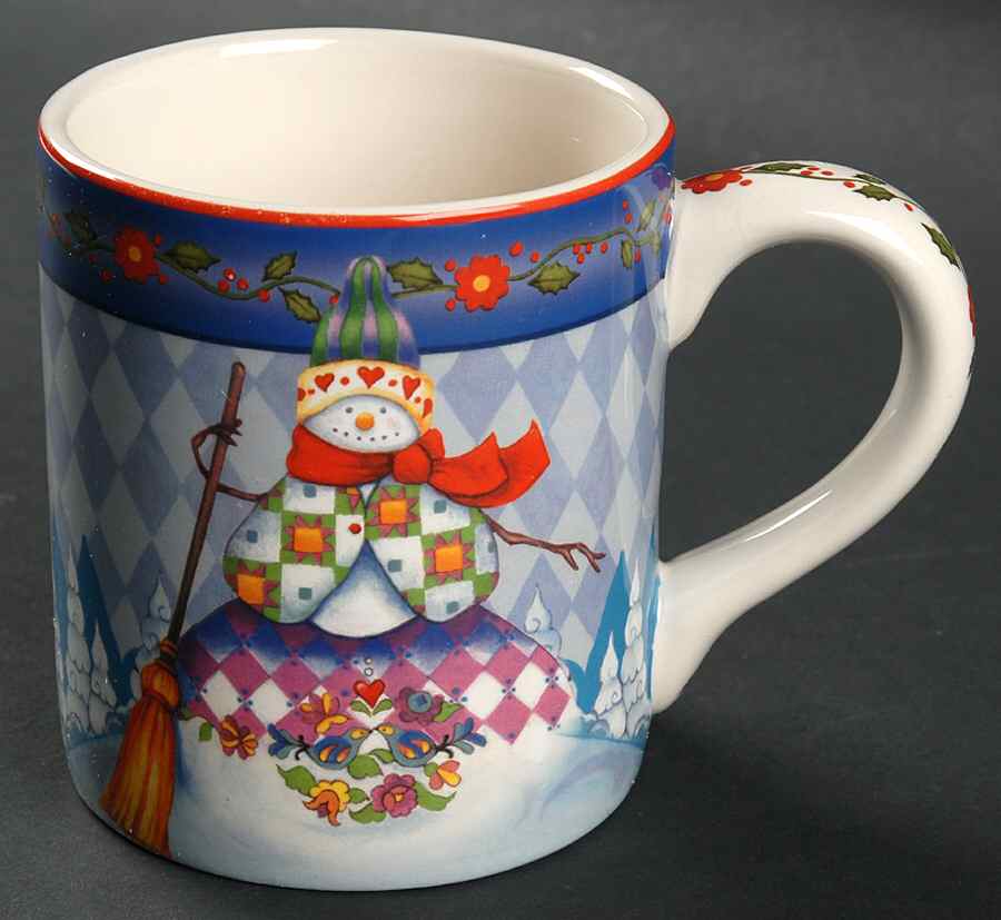 Winter Folk Mug by Certified International-1