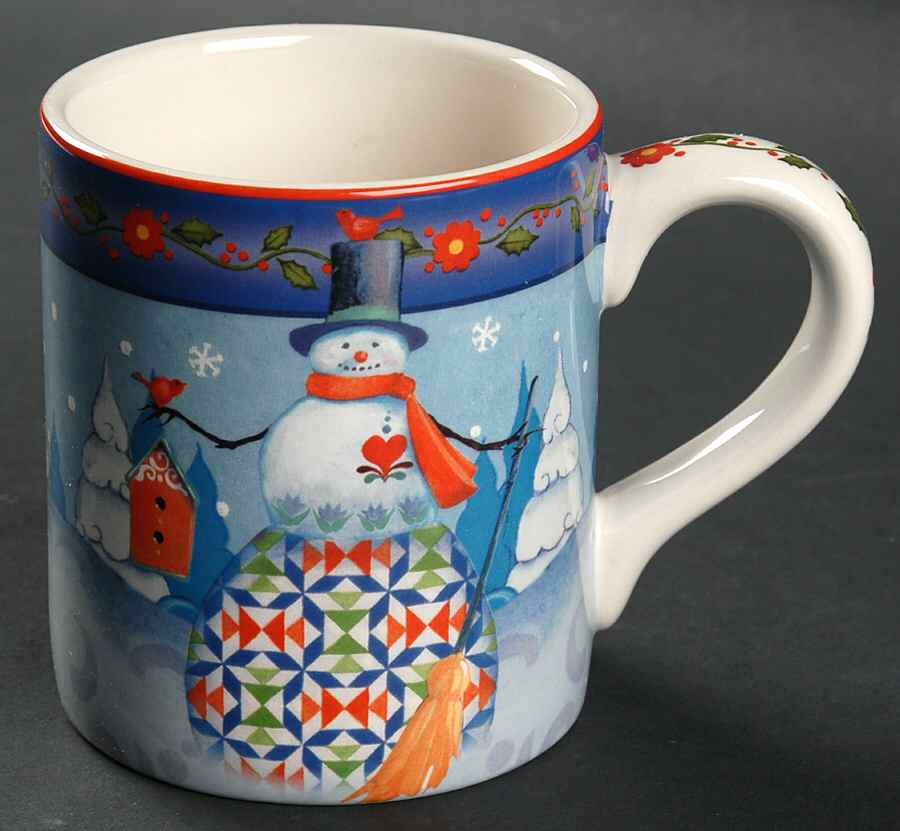 Winter Folk Mug by Certified International-1
