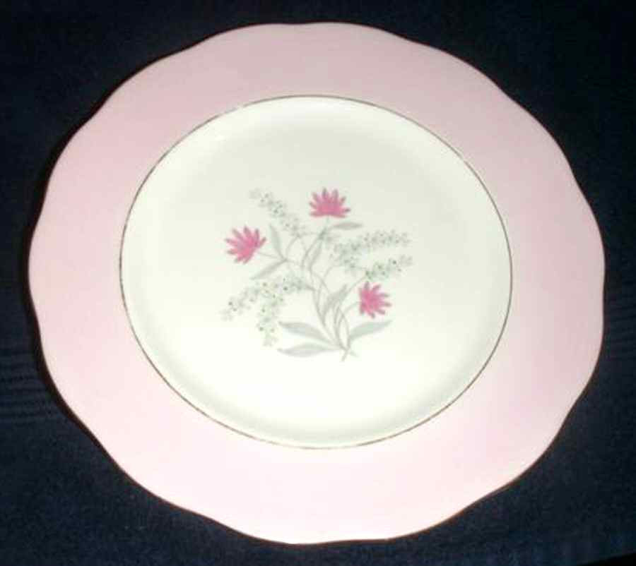 1456 Dinner Plate by Crown Staffordshire-1