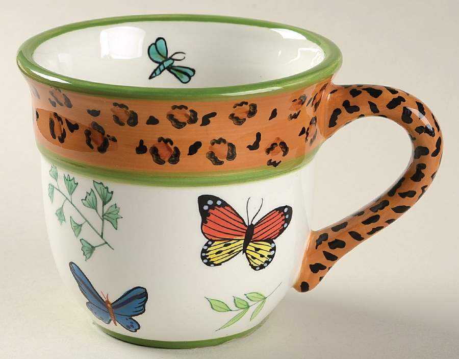 Butterfly Paradise Mug by Lynn Chase-1