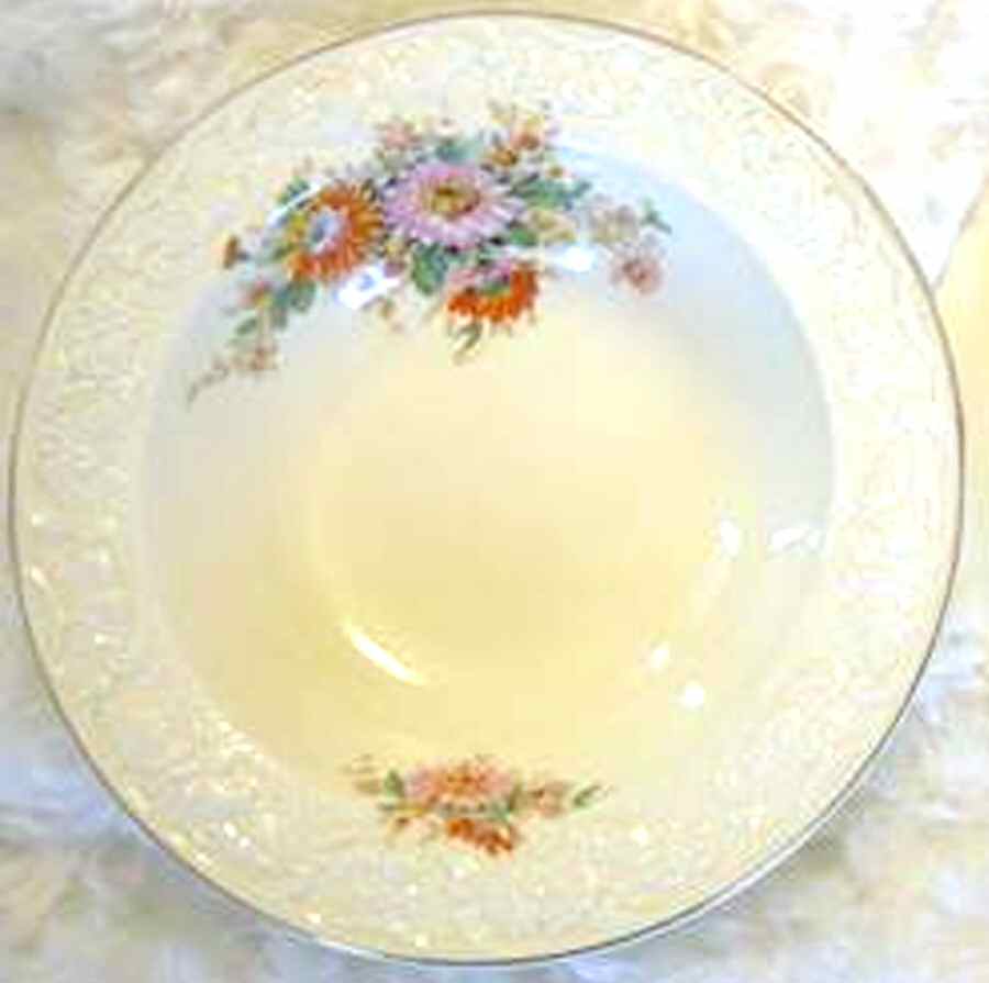 Mayfair Rim Soup Bowl by Crown Ducal-1