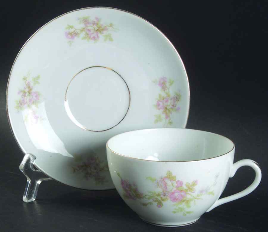 7872 Flat Cup & Saucer Set by Carlsbad-1