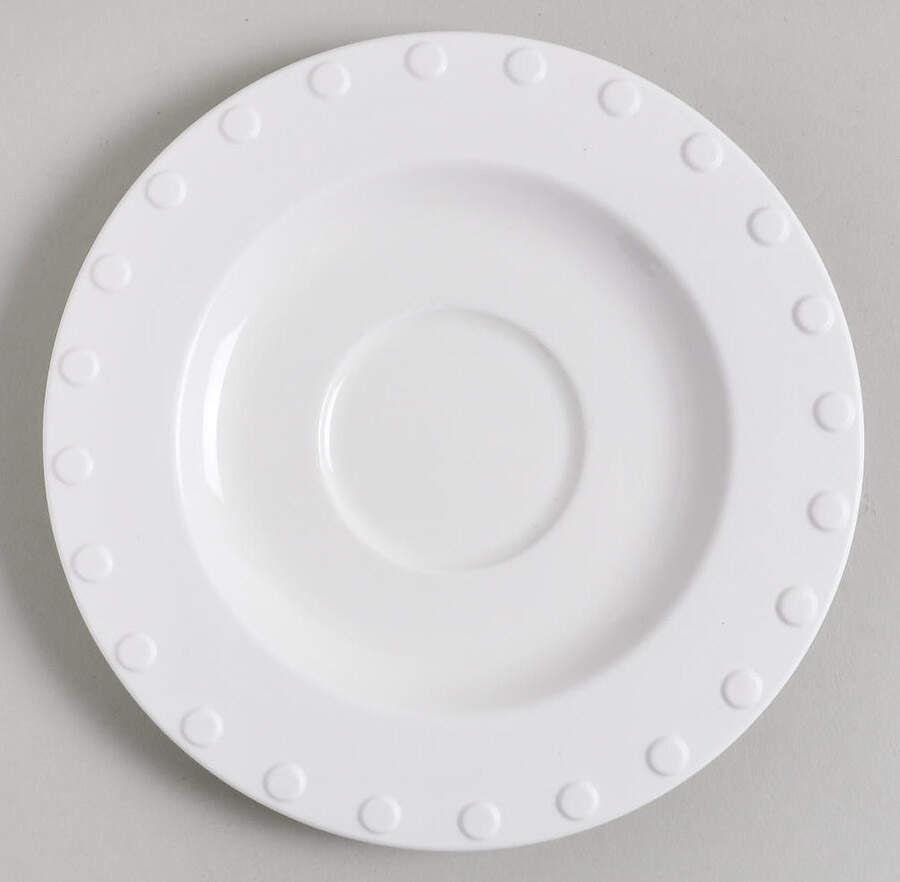 Raised Circles Saucer by Calvin Klein-1